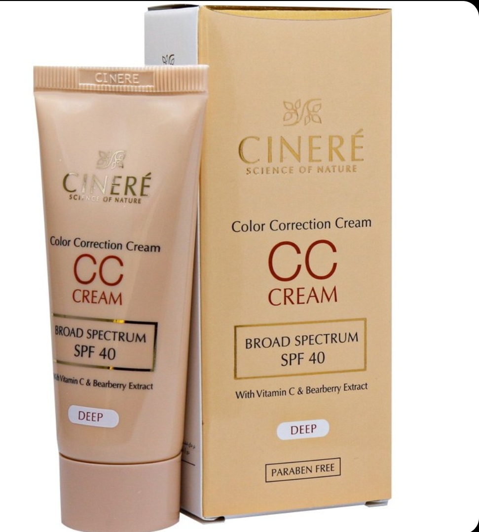 کرم پودر 40 میل CC کرم SPF 40 دیپ سینره