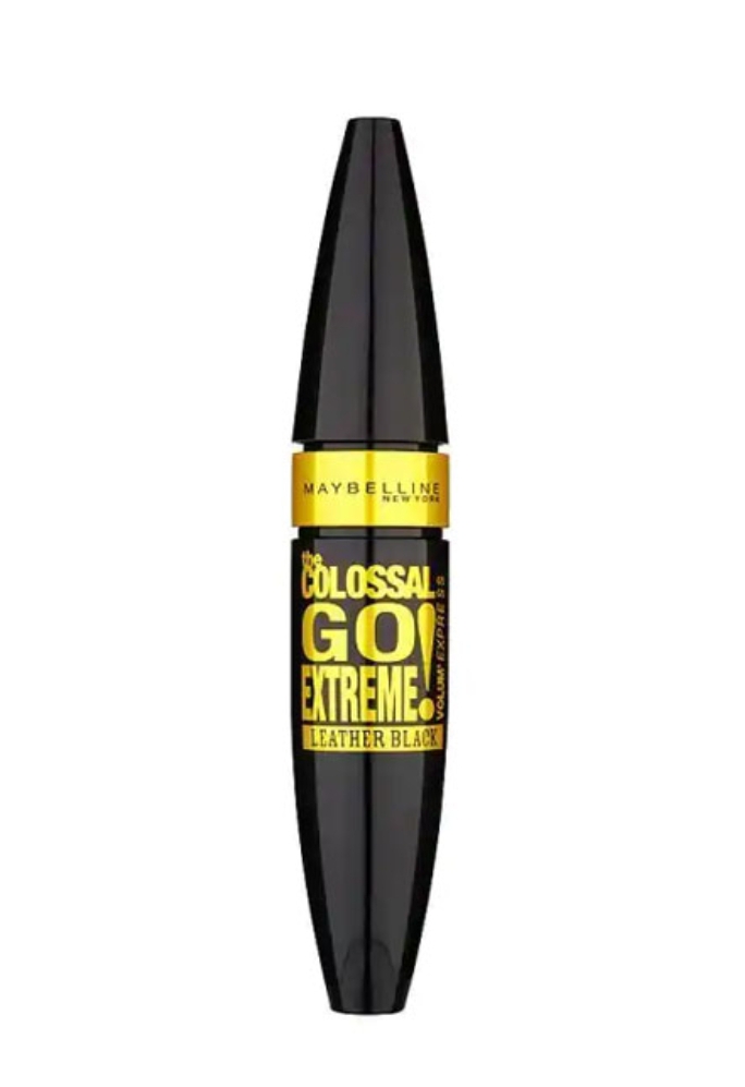 ریمل مشکی میبلین مدل Colossal Go Extreme Leather Black