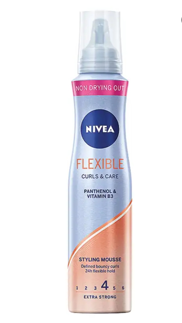 موس مو Flexible Curls And Care 4 نیوا حجم 150 میل برای موهای فر