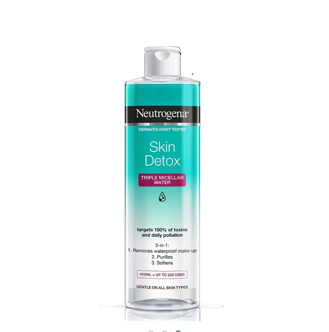 میسلار واتر نیتروژ اسکین دتوکس Skin Detox مناسب انواع پوست حجم 400 میل اورجینال