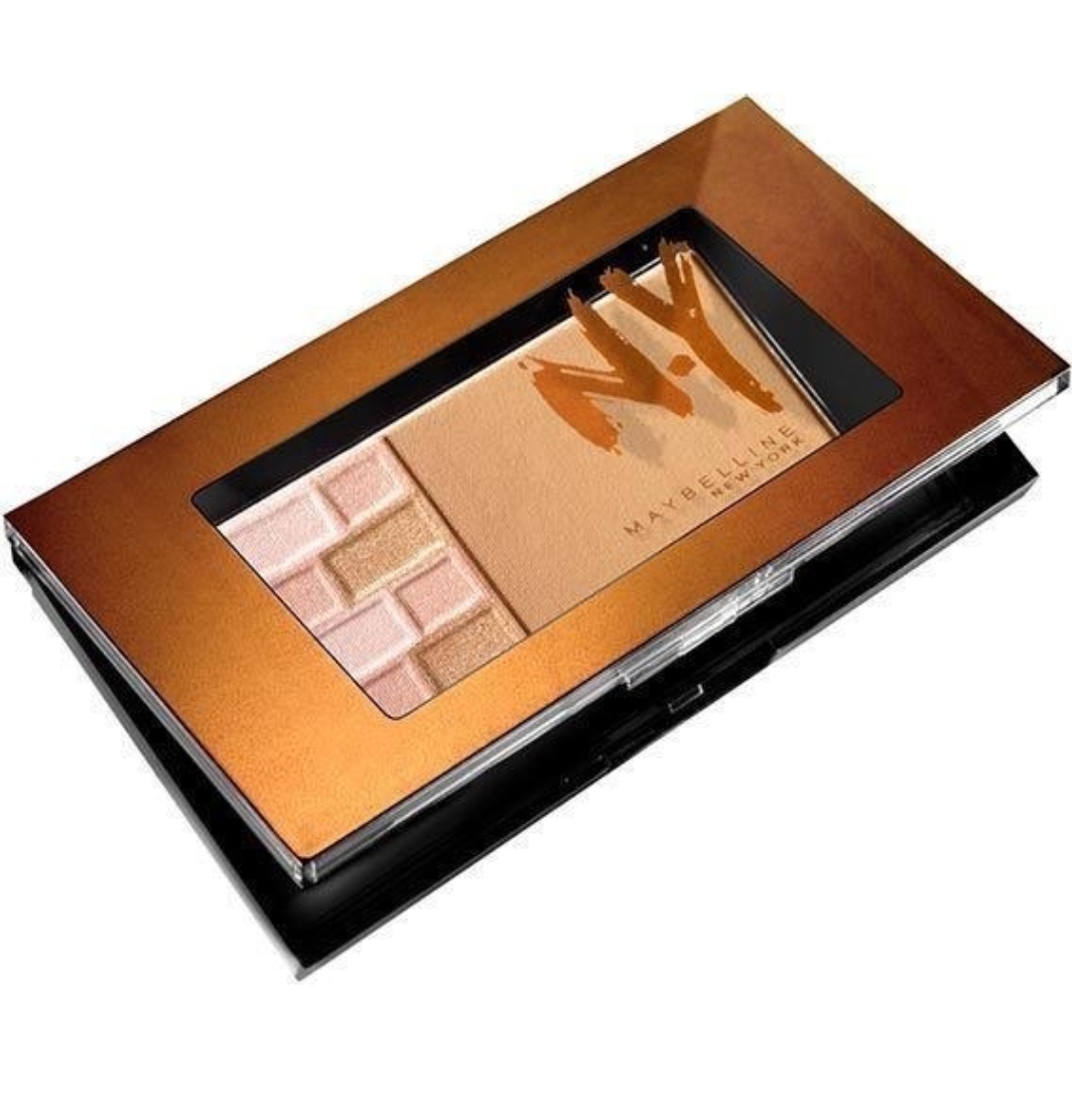 پالت برنزر و هایلایتر  face studio شماره 01