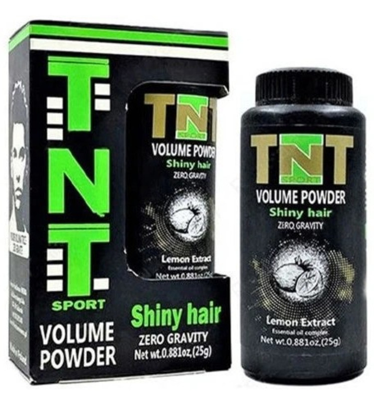 پودر حجم دهنده و براق کننده تی ان تی حجم 25 گرم TNT Sport Volume Powder