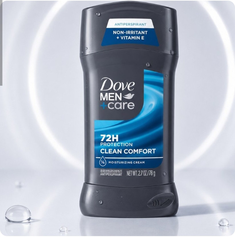 رول ضدتعریق مردانه مدل Clean Comfort(۵۰ میل) حفاظت ۷۲ ساعته داو_Dove اورجینال