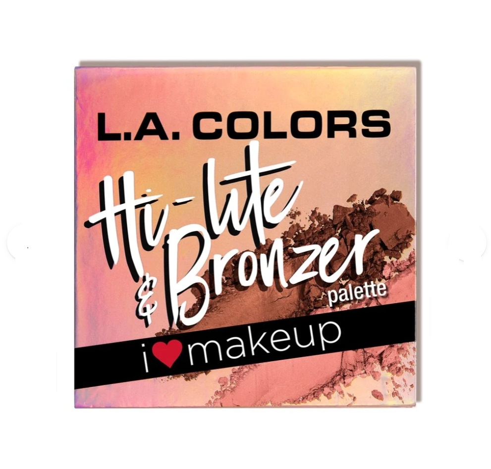 پالت های لایت و برنزر رادیانس - کتابچه زیبایی L.A.colors