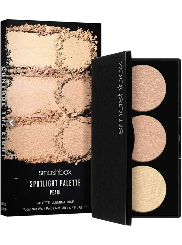 پالت هایلایتر اسمش باکس - رنگ پیرل| Smashbox Spotlight Palette - Pear