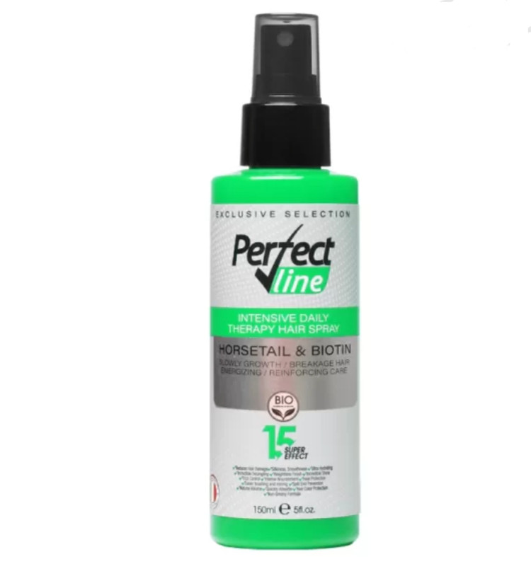 کرم موی 15 کاره پرفکت لاین حاوی Horsetail And Biotin حجم 150 میل