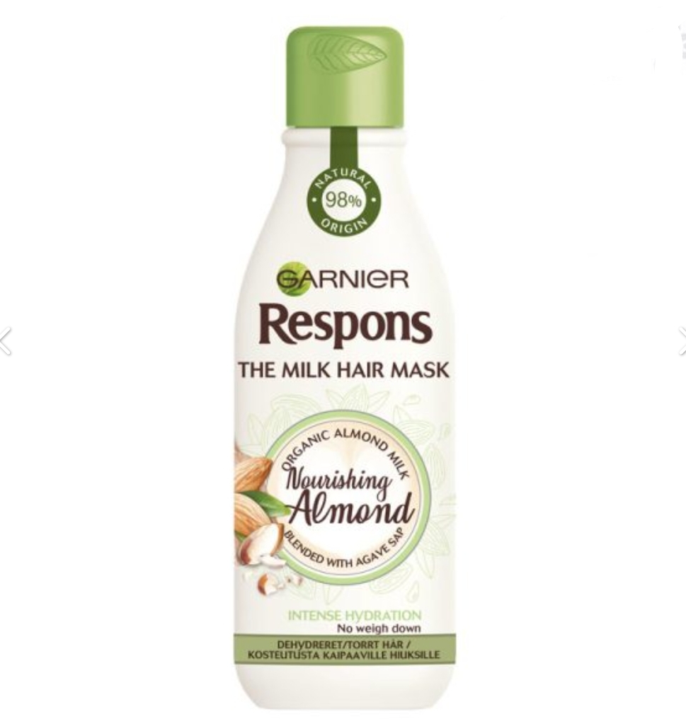 ماسک موی شیر و بادام گارنیر مدل Response حجم 250 میل