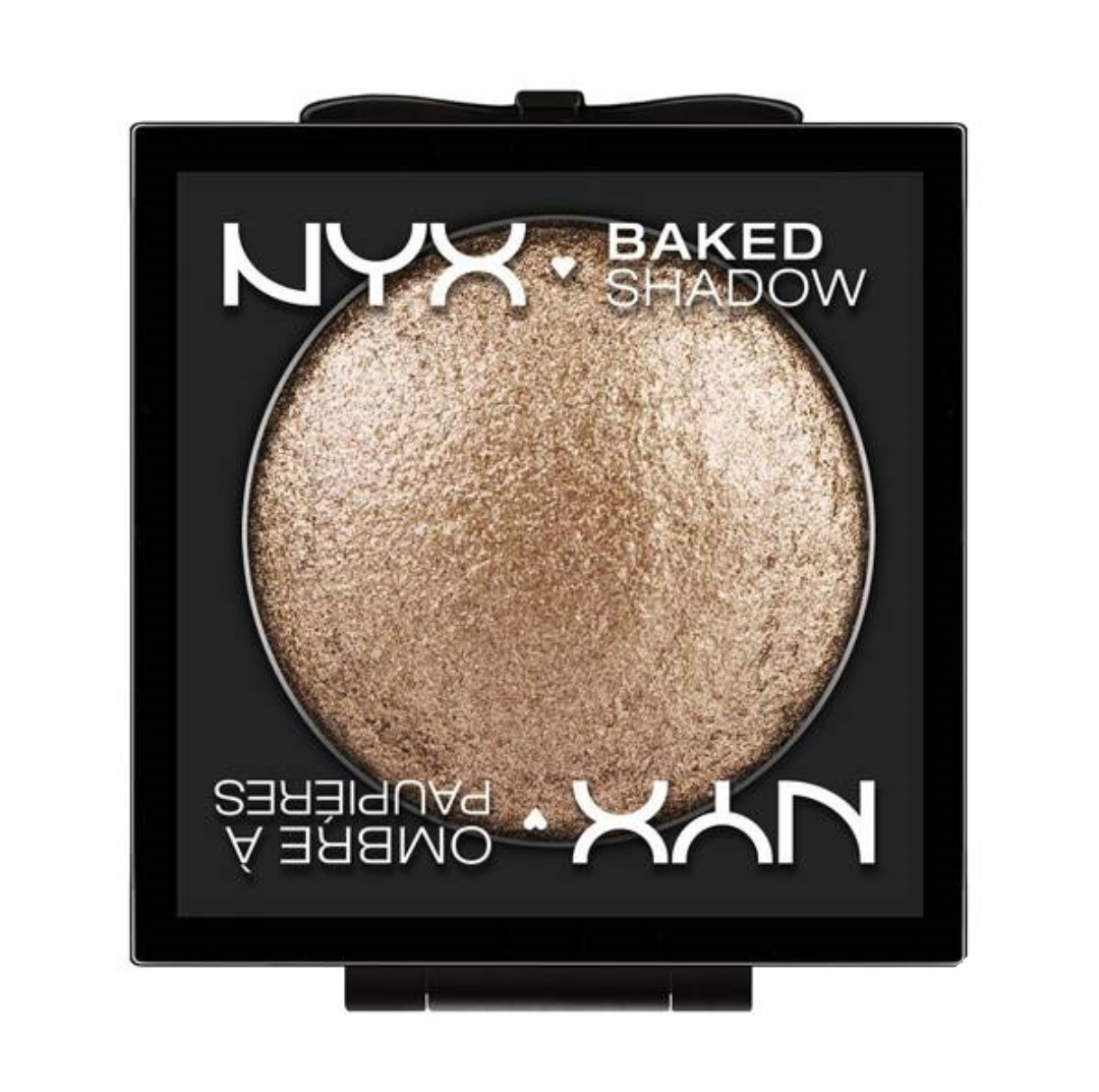 سایه چشم پودر براق بکید NYX مدل Baked Shadow مدلBSH33 Ambrosia