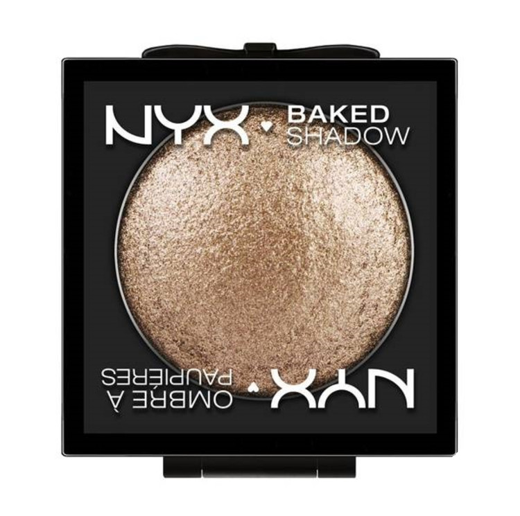سایه چشم پودر براق بکید NYX مدل Baked Shadow مدلBSH33 Ambrosia