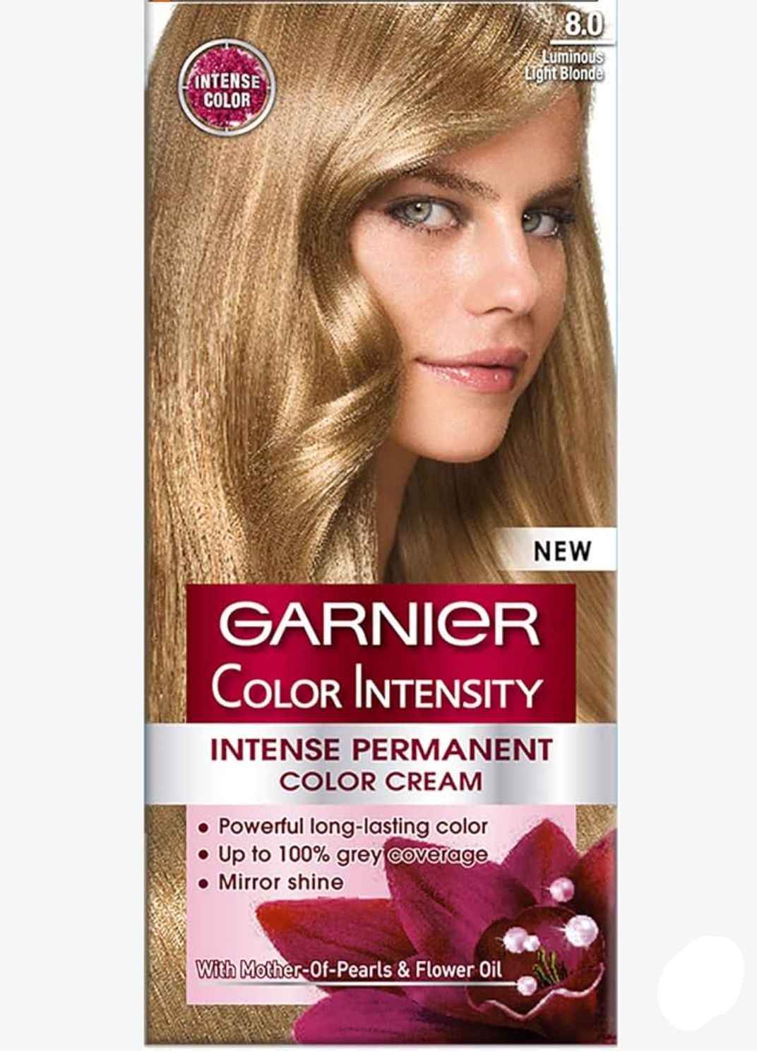 رنگ موی  کالر نچرالز مدل Color Intensity 8.0 با رنگ بلوند روشن درخشان، ۱۰۰ گرم