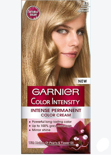 رنگ موی کالر نچرالز مدل Color Intensity 8.0 با رنگ بلوند روشن درخشان، ۱۰۰ گرم